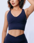 Midnight Blue Long Line Bra (Sofie Series)