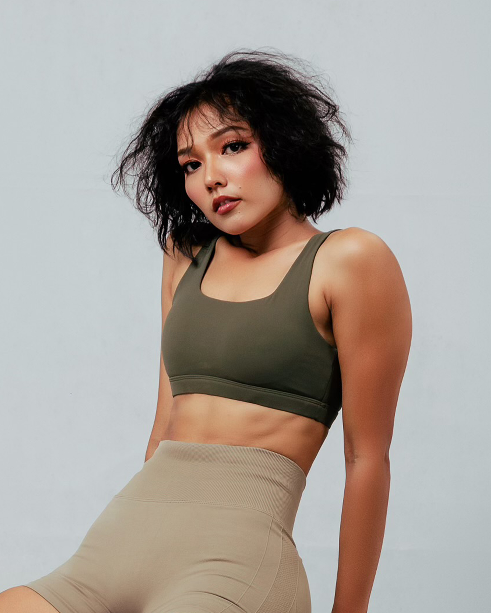 Deep Olive Classic Bra(Breeze Series)