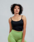 Black Knot Long Line Bra (Sofie Series)