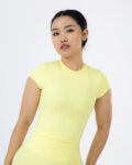 Champange Yellow Baby Tee (Halo Soft Series)