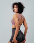 Mauve Open Back Bra(Breeze Series)