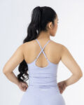 Very Light Purple Longline Bra (Halo Soft Series)