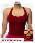 HG Tank Top Maroon Red