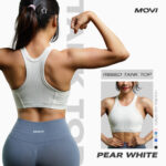 HG Ribbed Tank Top (Pear White)A
